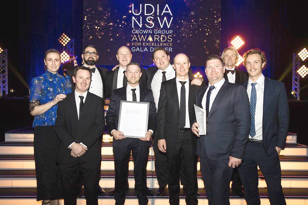 Helm team at UDIA Awards